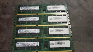CISCO 15-12292-01 16GB 4x4GB 2Rx4 PC3L-10600R DDR3 1333MHz ECC Memory RAM - Picture 1 of 1