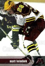 1997-98 Minnesota Golden Gophers #24 Matt Leimbeck