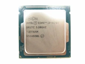 Intel Core i3-4170T SR1TC 3.20GHZ 3MB 5GT/s LGA 1150/Socket H3 Dual-Core CPU - Picture 1 of 1