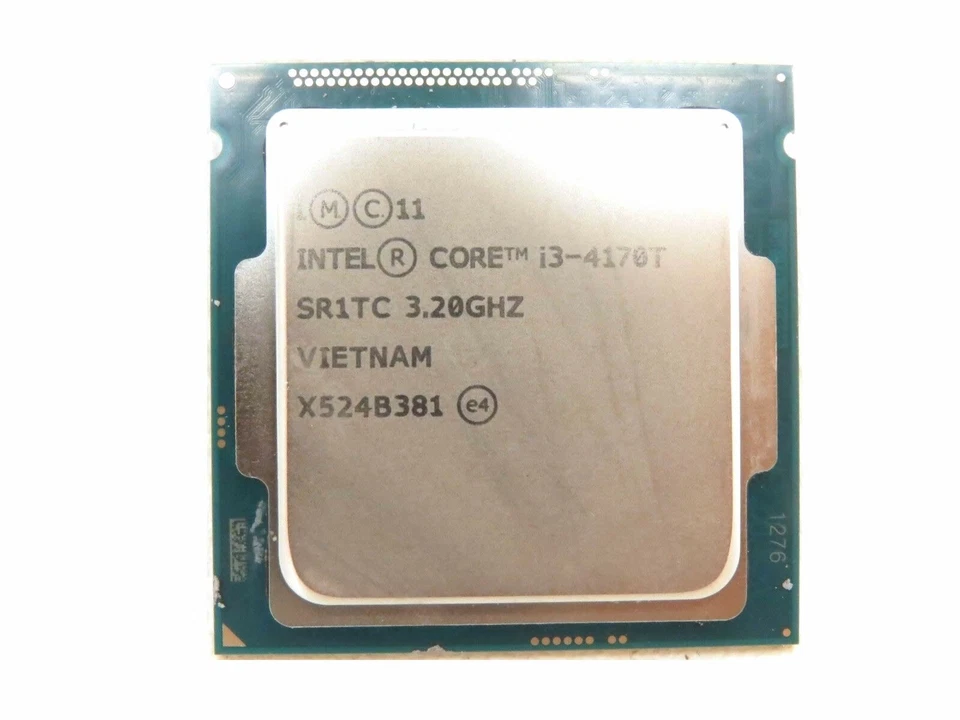 CPU Intel Core i3-4170T SR1TC 3,20 GHZ 3 MB 5GT/s LGA 1150/Socket H3 de doble núcleo Foto 1 de 1