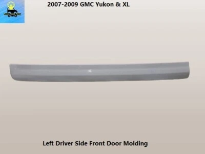 25991740 07 08 09 GMC Yukon y XL puerta delantera izquierda moldura moldura tira ** Foto 1 de 4