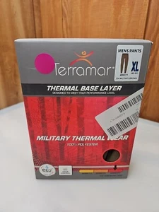 New Terramar Thermal Base Men's Military Brown Leggings XL Warm 3.0 - Picture 1 of 3