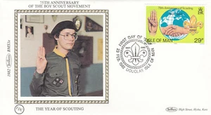 Isle of Man Scouting GB Benham FDC 1982 (134140) - Picture 1 of 1