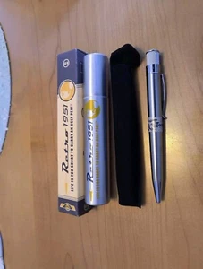 Retro 1951 Tornado Rollerball Pen, Stainless Steel NOS In Original Box Ink Dry - Picture 1 of 9