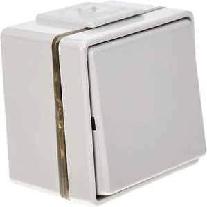 Jung Wippschalter 606W EAN 4011377309609 - Universal aus-Wechsel, 3-Wege, IP44 - Bild 1 von 24