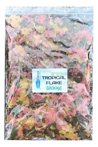 FISH FOOD | PREMIUM TROPICAL FLAKE | AQUARAMA® BRAND | COMMUNITY FEED | 1 X 200G