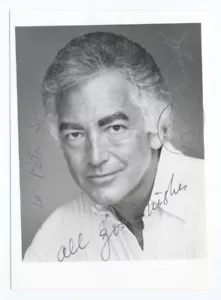 Australischer Dirigent & Pianist RICHARD BONYNGE handsigniertes Foto aus den 1990er Jahren - Bild 1 von 1