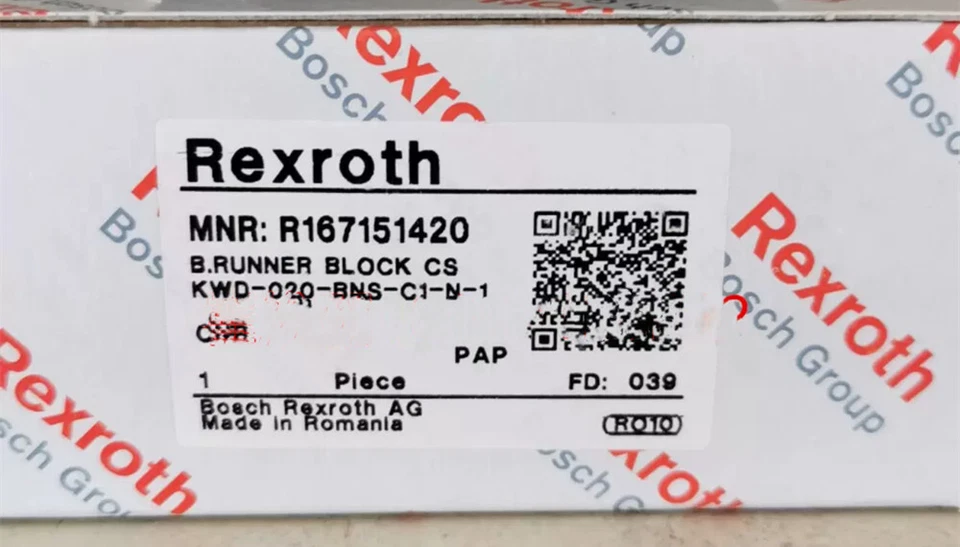 New R167151420 Rexroth slider guide rail UPS shipping - Image 1 of 1