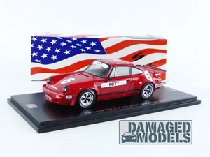 BESCHÄDIGTES MODELL FD #78 - SPARK 1/43 - PORSCHE RS 3.0 RS - 6EME Iroc Daytona 1974 - Bild 1 von 9