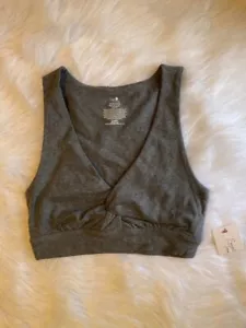 Secret Treasures Sleep Bra Womens Size XS (0-2) Gray Wireless - Picture 1 of 7
