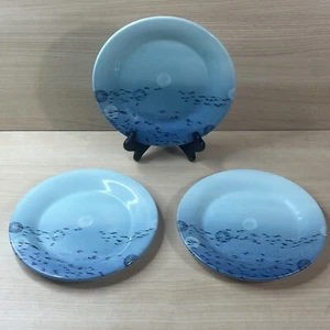 Portmeirion BEACHCOMBER Salatteller 8 5/8" Muster im Ruhestand 3er Set - Bild 1 von 8