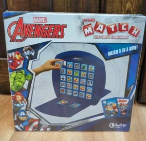 Marvel Avengers Top Trumps Match - The Crazy 5 in a Row Cube Juego Nuevo - Imagen 1 de 4
