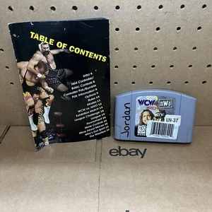 Nintendo 64 WCW Vs. NWO: World Tour Wrestling Auténtico N64 con Manual (Sin Estuche) - Imagen 1 de 7
