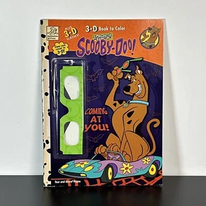 SCOOBY-DOO 3-D BOOK TO COLOR, Hanna-Barbera Dalmatian Press BRAND NEW, UNUSED - Picture 1 of 11