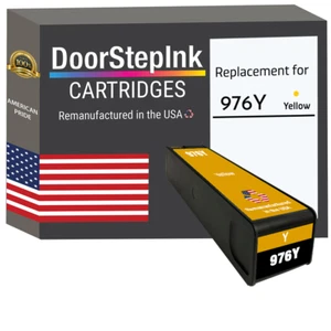 Cartuchos de tinta compatibles DoorStepInk para HP 976Y amarillo-EE. UU. - Imagen 1 de 5