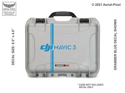 DJI Mavic 3 Drone Case Decal  for Nanuk Pelican GoProfessional GPC & More - Image 1 of 3