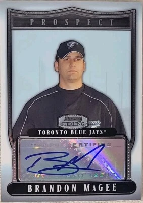 Brandon MaGee 2007 Bowman Sterling Prospect Auto Toronto Blue Jays #BSP-BM [A] - Image 1 of 4