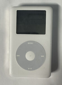 Apple iPod Hp Invent Classic 4th Generation White 20 Gb For Parts Free Shipping