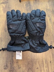 North Face Gloves Youth Medium 10-12 Black - Picture 1 of 9