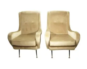 Pair of Gigi Radice lounge chairs - Picture 1 of 1