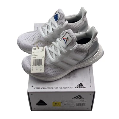 NASA x Adidas UltraBOOST 5.0 DNA Space Race Blanco Plata Correr FY9874 Talla 5.5 Foto 1 de 4