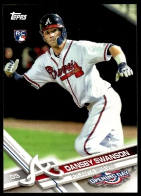2017 TOPPS OPENING DAY ROOKIE Dansby Swanson R98 - Image 1 of 2
