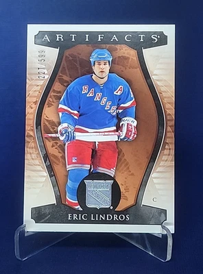 2023-24 Upper Deck Artifacts - Legends Eric Lindros #164 /599 Rangers - Image 1 of 3