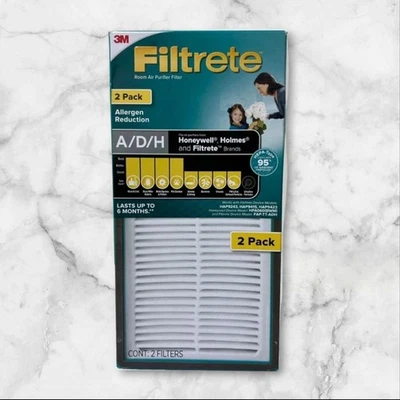 Filtrete A/D/H Allergen Reduction HEPA Air Purifier Replacement Filter, 2 Pack - Image 1 of 4
