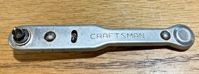 Vintage Craftsman Tools No.4119 Ratcheting Reversible Philips Screwdriver USA - Image 1 of 4