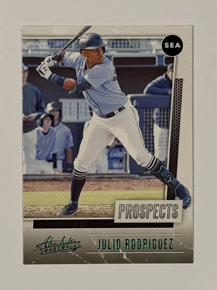 2021 Panini Absolute #P-6 Julio Rodriguez Prospects Green - Image 1 of 1
