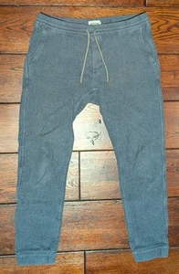 Taylor Stitch Men's The Apres Pant Joggers Waffle Knit Blue/Gray Size Medium - Picture 1 of 13