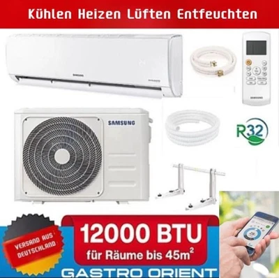 Split Klimaanlage 12000 BTU 3,5 kW + Leitung 3m + Halter Samsung - Bild 1 von 4