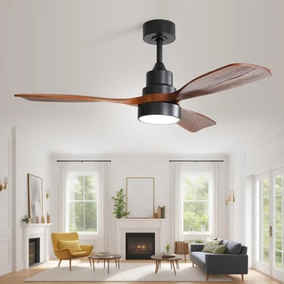 48 Inch Ceiling Fans with Lights Smart Indoor/Outdoor Ceiling Fan with Remote... - Image 1 of 4