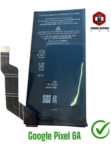 100% oryginalna bateria Google Pixel 6A GLU7G 4410mAh bateria✅ - Zdjęcie 1 z 2
