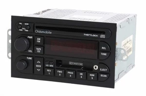 1998 Oldsmobile Cutlass AM FM Radio Cassette CD Player w Aux Input - PN 16213343 - Bild 1 von 6