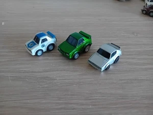 Chibikko Choro Q Nissan 2000GT-R KPGC10 Hakosuka Green/KPGC110 Kenmeri Silver  - Picture 1 of 3