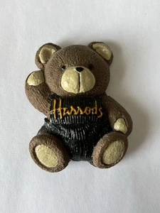 Harrods Kaufhaus Teddybär Kühlschrankmagnet Reise Tourismus Geschenk - Bild 1 von 4