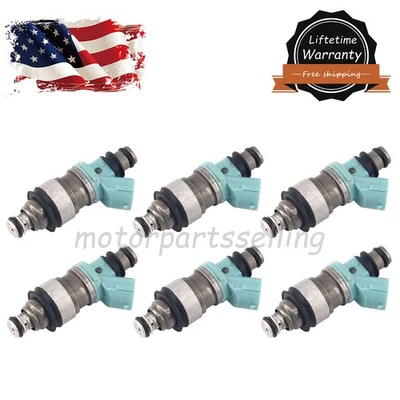 6PCS 23250-20010 Fuel Injectors FOR TOYOTA AVALON 3.0L 1995-99 CAMRY 1994-2001 - Image 1 of 4