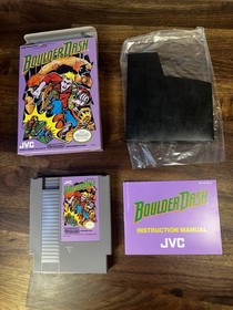 Boulder Dash Nintendo NES Completo CIB Ottime condizioni!