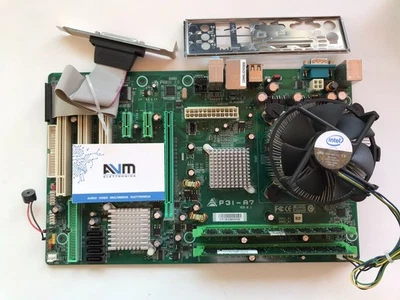 Scheda madre LGA 775 Biostar P31-A CPU Intel Core2 Duo E7500 RAM 4GB DDR2 RS-232 - Immagine 1 di 4