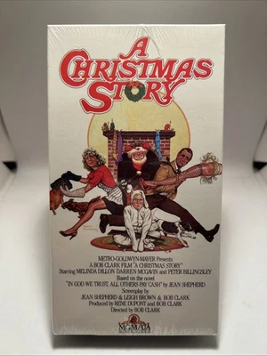 A Christmas Story (VHS, 1988 Release) NEW FACTORY SEALED! - Image 1 of 4
