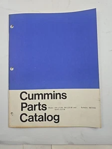 1965 Cummins Parts Catalog HR-175-M NH-220-M NHRS-320-M Models Bulletin 967056 - Picture 1 of 7