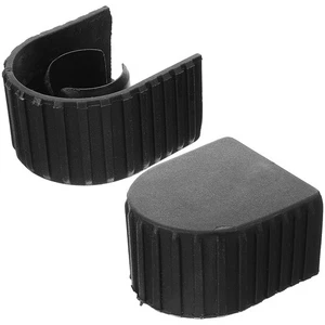 2 piezas tapas de escalera cubiertas de plástico de viaje de seguridad almohadillas protectoras superiores - Imagen 1 de 12