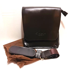 Leisure Crossbody Bag Polo Videng Messenger Shoulder Bag Brown New Dust Cover - Picture 1 of 15