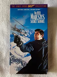 James Bond: Her Majesty's Secret Service VHS VF+ George Lazenby is 007 1969/1995 - Imagen 1 de 3