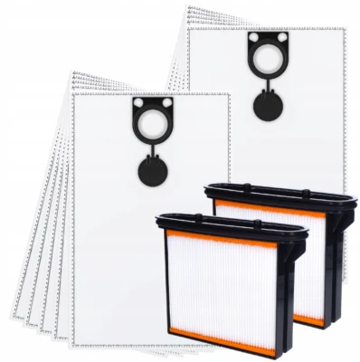 SILLAR 10x Staubsaugerbeutel und 2x Filter passend für STARMIX ISC ARDL 1425 1625 1635