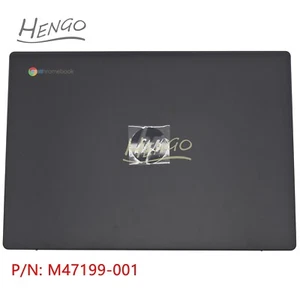 Black M47199-001 New For HP Chromebook 14 G7 LCD Rear Lid Top Back Cover Case - Picture 1 of 6