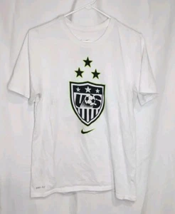 Nike US Soccer 2015 Women's Victory Tour T-Shirt RARE HTF Men's Size Medium -D9 - Picture 1 of 3