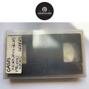 Oasis Morning Glory Promo VHS 1995 Britpop TESTED Mega Rare