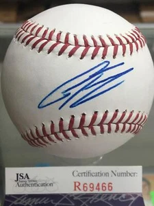 GLEYBER TORRES Autographed Sweet Spot Baseball New York Yankees JSA COA ~ R69466 - Picture 1 of 1
